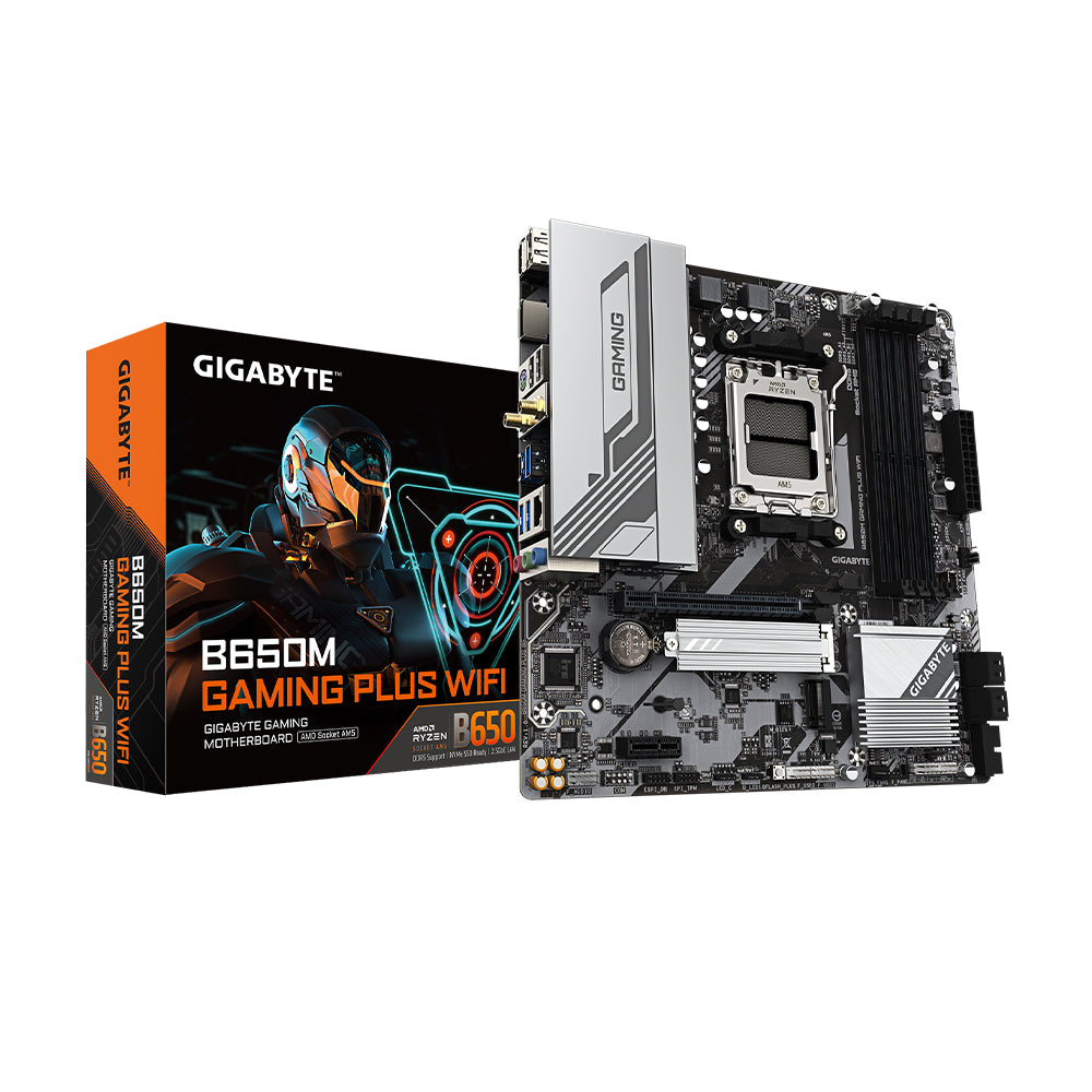 GIGABYTE B650M Gaming Plus WIFI AM5 Micro-ATX Motherboard