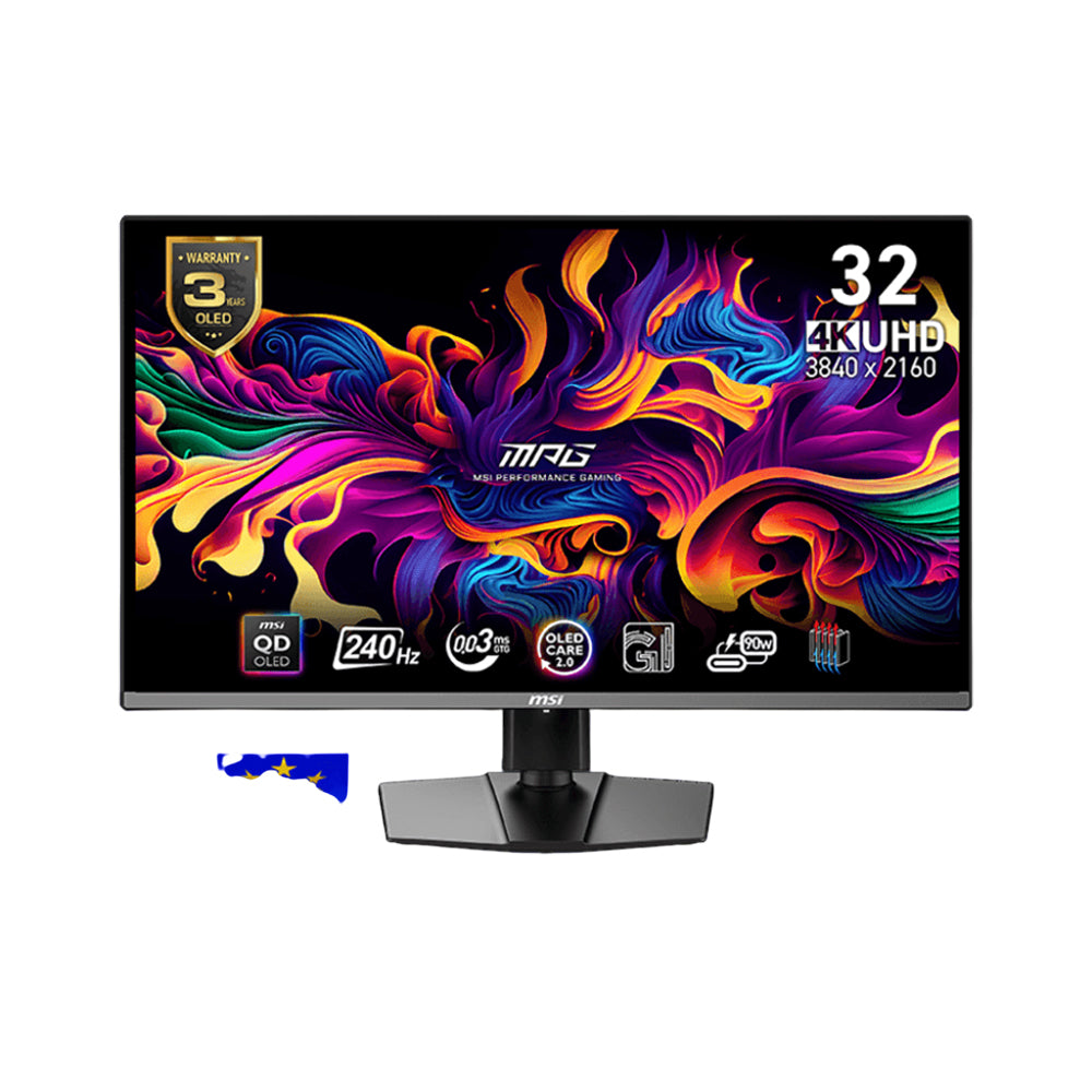 MSI MPG 321URX QD-OLED 31.5" 4K UHD 240Hz QD-OLED Gaming Monitor