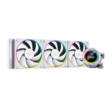 ID-Cooling Space SL360 LCD 360mm AIO CPU Liquid Cooler - White