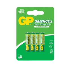 GP Greencell 4S Extra Heavy Duty AAA Battery