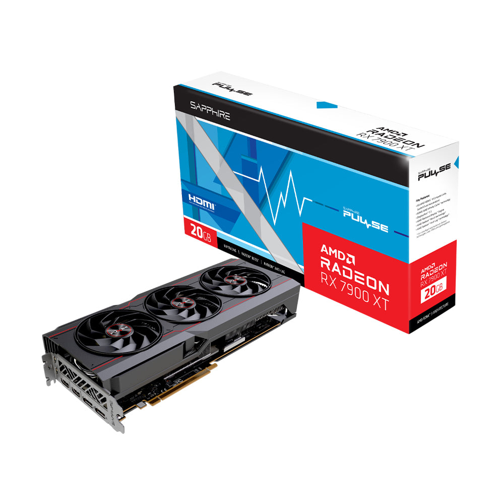 Sapphire PULSE AMD Radeon RX 7900 XT 20G GDDR6 Graphic Card