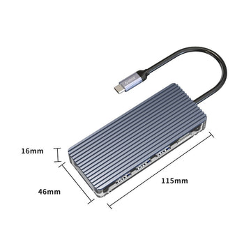 Orico WB-7P 7 in 1 Type C Multifunction Hub
