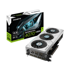 GIGABYTE GeForce RTX 4070 Ti SUPER Eagle OC Ice 16G 16GB GDDR6X Graphic Card [GV-N407TSEAGLEOC ICE-16GD]