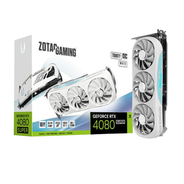 Zotac Gaming GeForce RTX 4080 SUPER Trinity OC White Edition 16GB GDDR6X Graphic Card [ZT-D40820Q-10P]