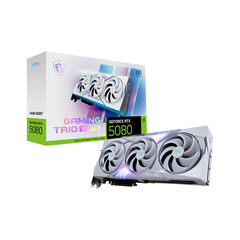 MSI GeForce RTX™ 5080 16G Gaming Trio OC White 16GB GDDR7 Graphic Card