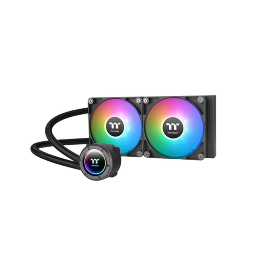 Thermaltake TH240 V2 ARGB Sync 240mm AIO CPU Liquid Cooler - Black