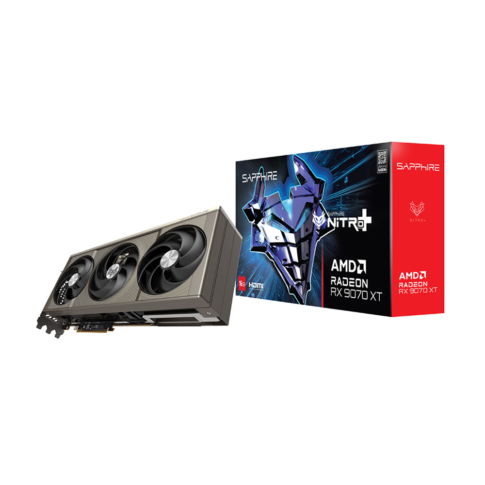 Sapphire NITRO+ AMD Radeon™ RX 9070 XT GPU 16GB GDDR6 Graphic Card