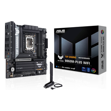 ASUS TUF Gaming B860M-Plus WiFi LGA1851 Micro-ATX Motherboard