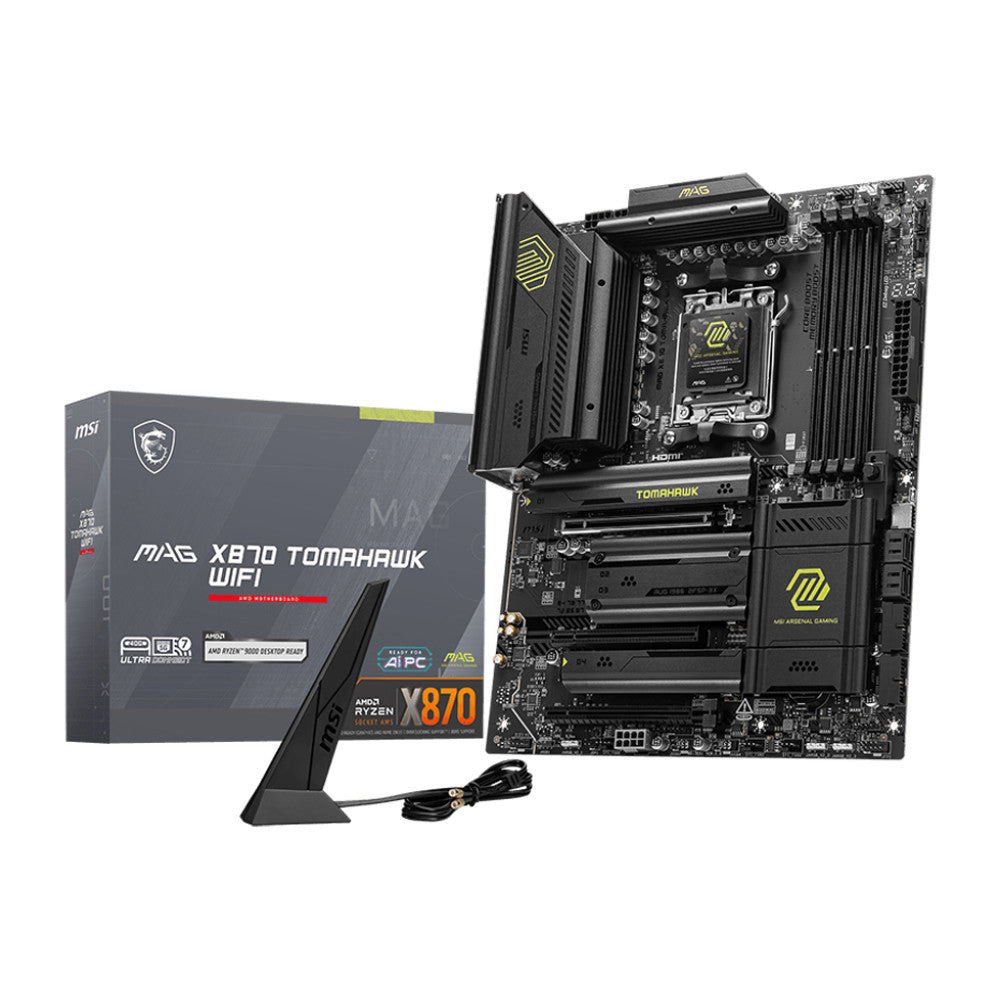 MSI MAG X870 Tomahawk WiFi AM5 ATX Motherboard