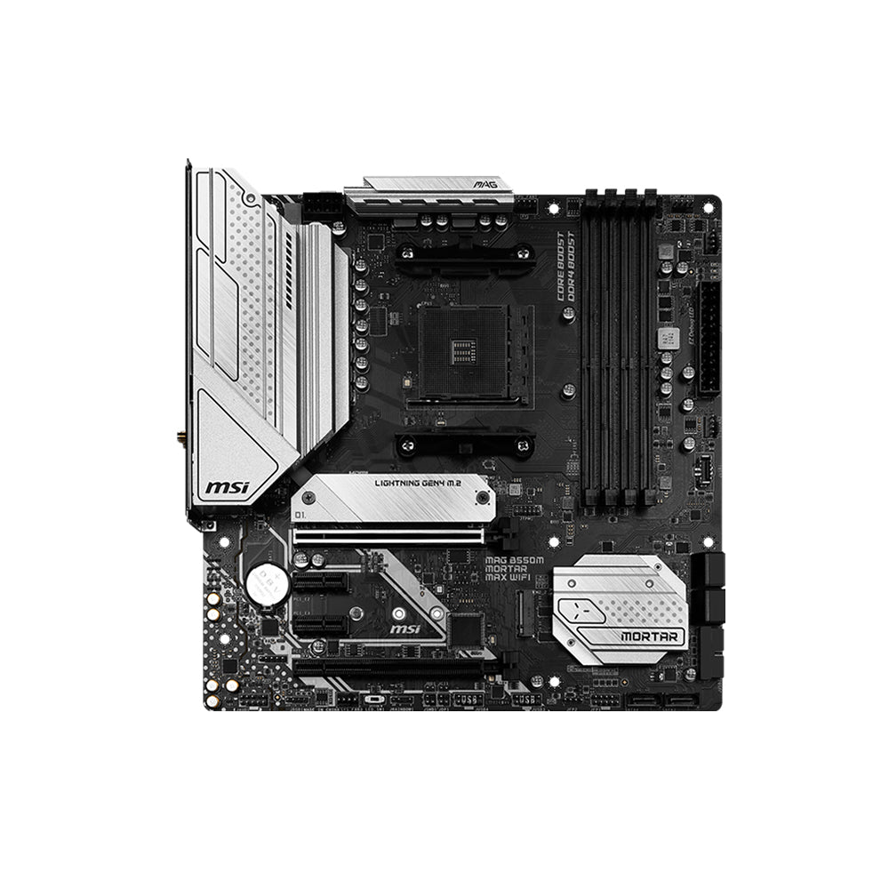 MSI MAG B550M Mortar Max WIFI AM4 Micro-ATX Motherboard