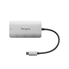 Targus ACH228 Type C Multi-Port Hub With 100W Power Delivery - Silver