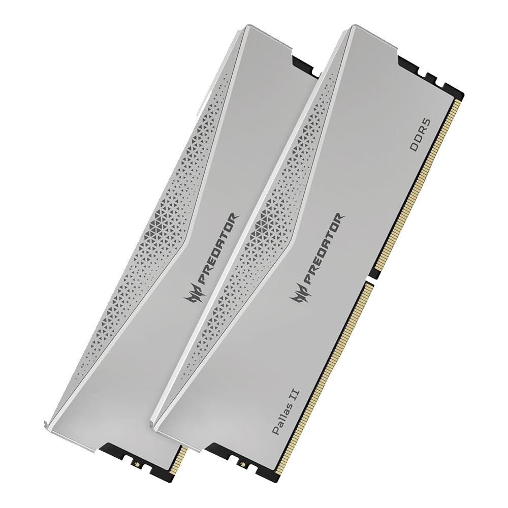 Acer Predator PallasⅡ DDR5 6000MHz 32GB Acer Predator Pallas II DDR5 RAM 32GB (16GBx2) 6000MHz CL32
