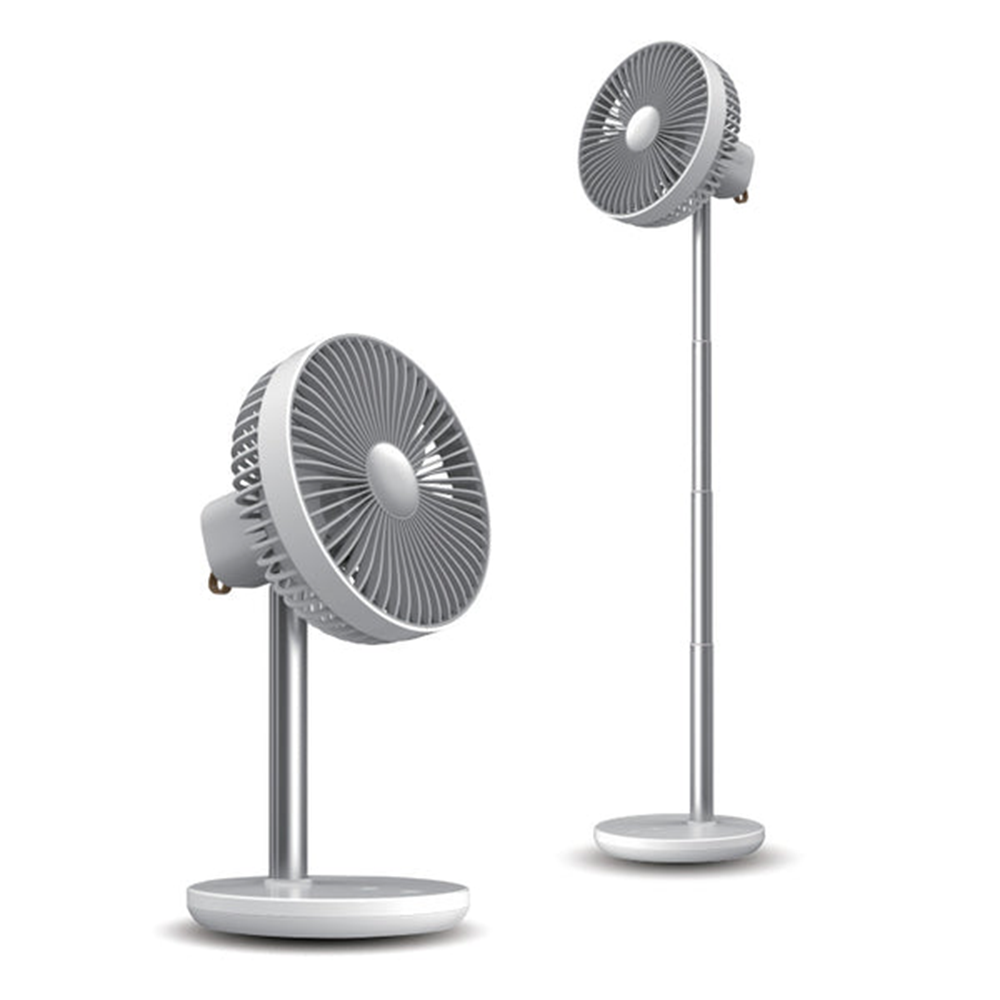 JisuLife FA13P Oscillating Extendable Desk Fan