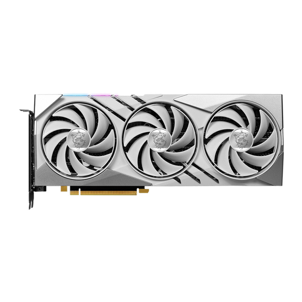 MSI GeForce RTX 4070 Gaming X Slim White 12G GDDR6 Graphics Card