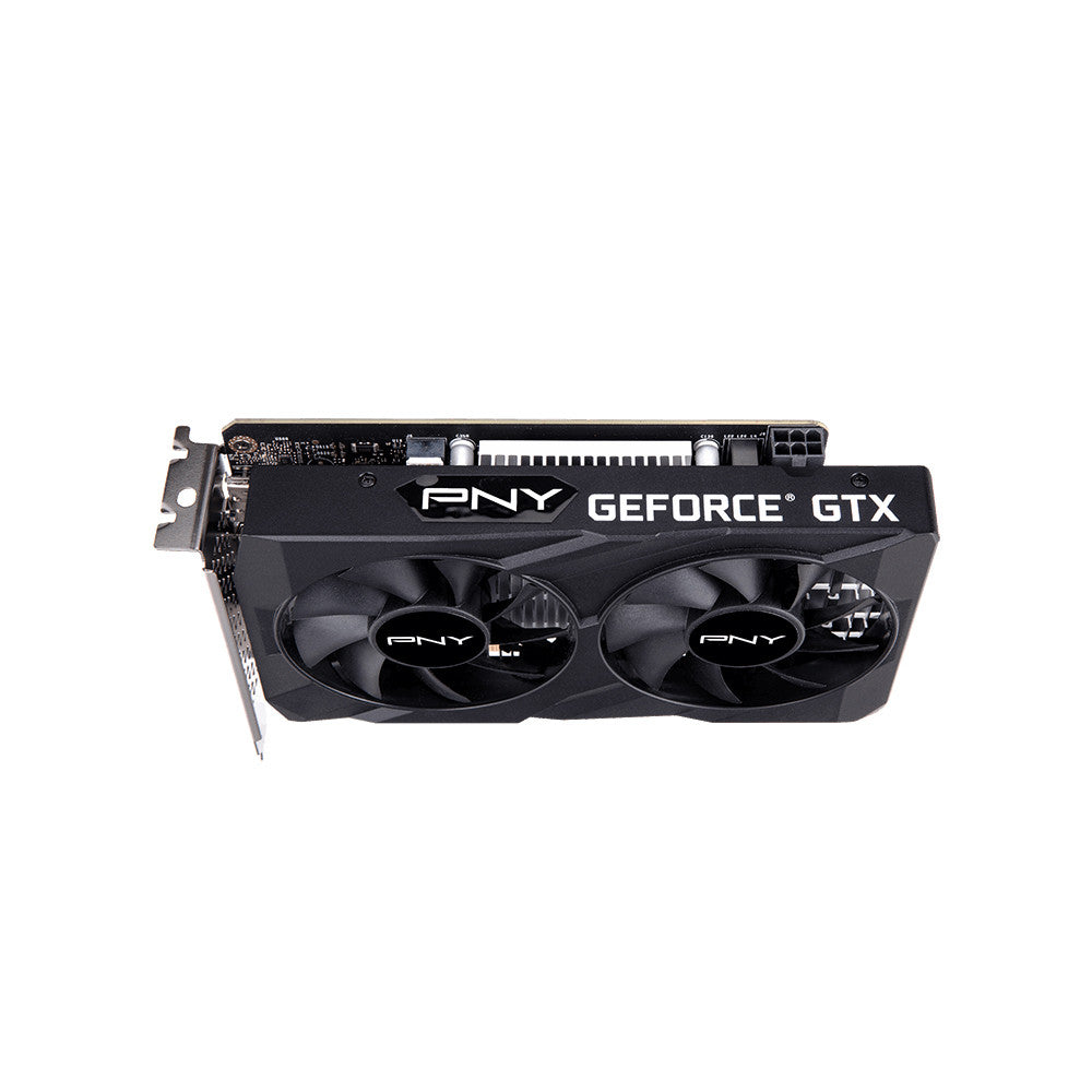 PNY GeForce GTX 1650 4GB GDDR6 Dual Fan Graphics Card [VCG16504D6DFXPB1]