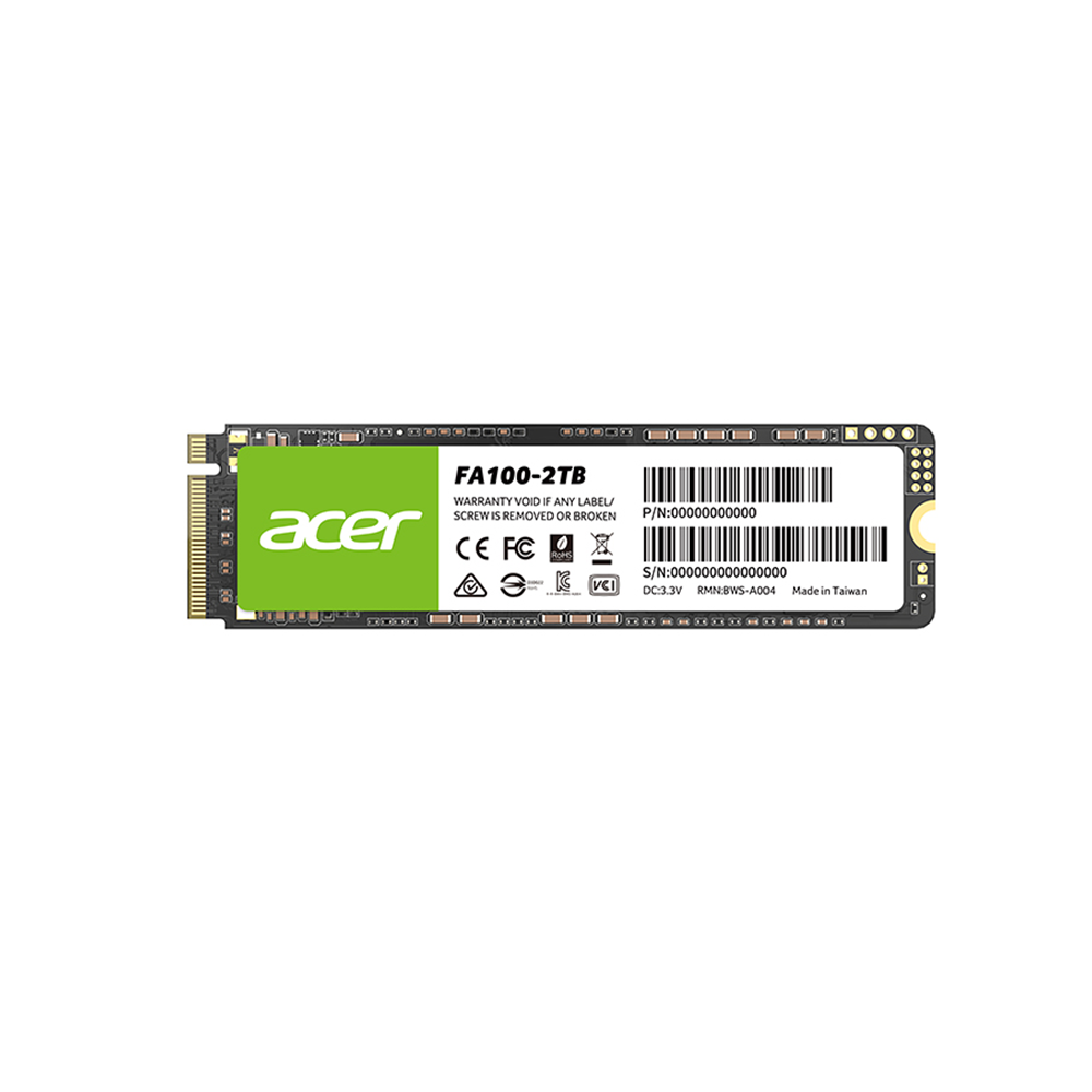 Acer FA100 M.2 NVMe PCIe Gen3 x4 SSD