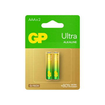 GP Ultra Alkaline AAA Batteries