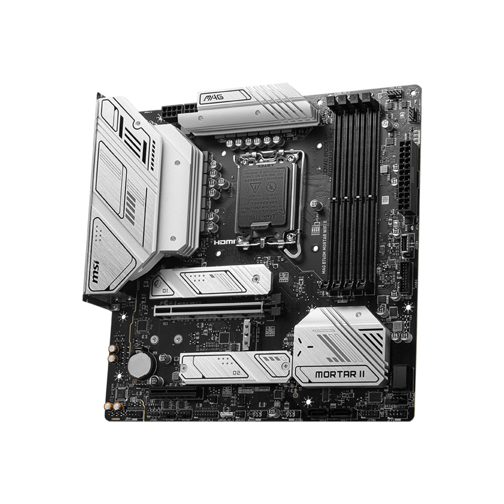 MSI MAG B760M Mortar WIFI II LGA1700 Micro-ATX Motherboard