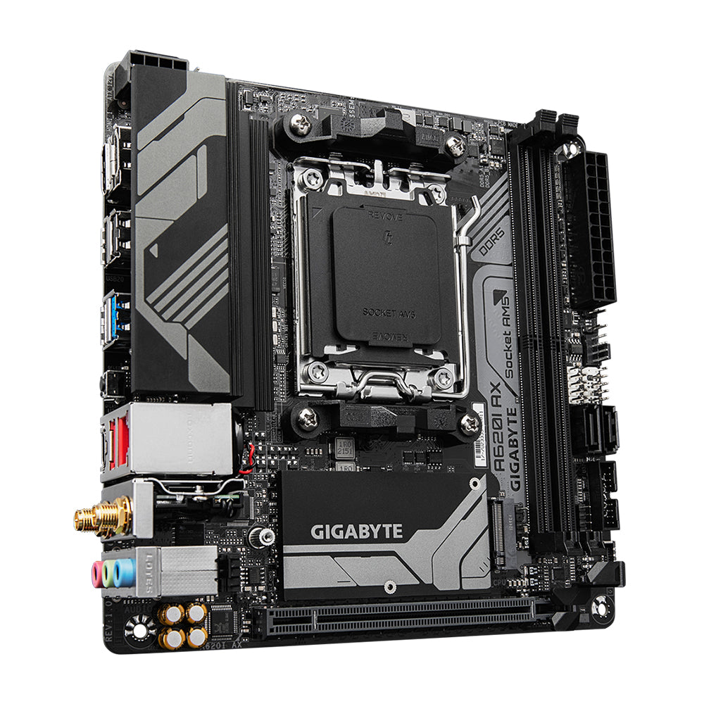 GIGABYTE A620I AX (rev 1.0) AM5 Mini-ITX Motherboard