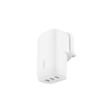 Belkin Boostcharge 3 Port USB-C Charger 67W - White