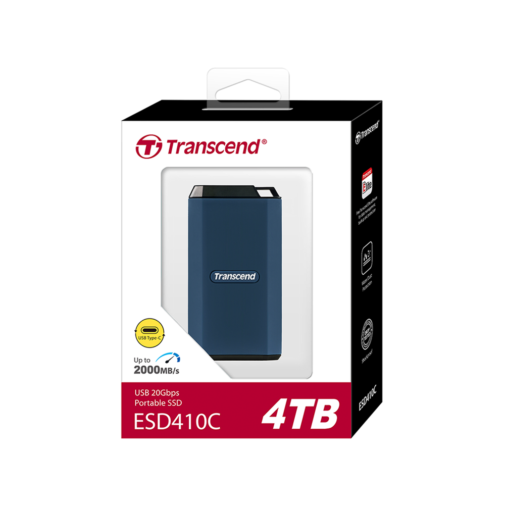 Transcend ESD410C Silicone Rubber Case External SSD