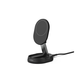 Belkin Boostcharge Pro Convertible Magnetic Wireless Charging Stand 15W - Black/White