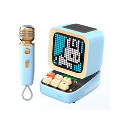 Divoom Ditoo-Mic Mini Karaoke Machine Pixel Art Bluetooth Speaker