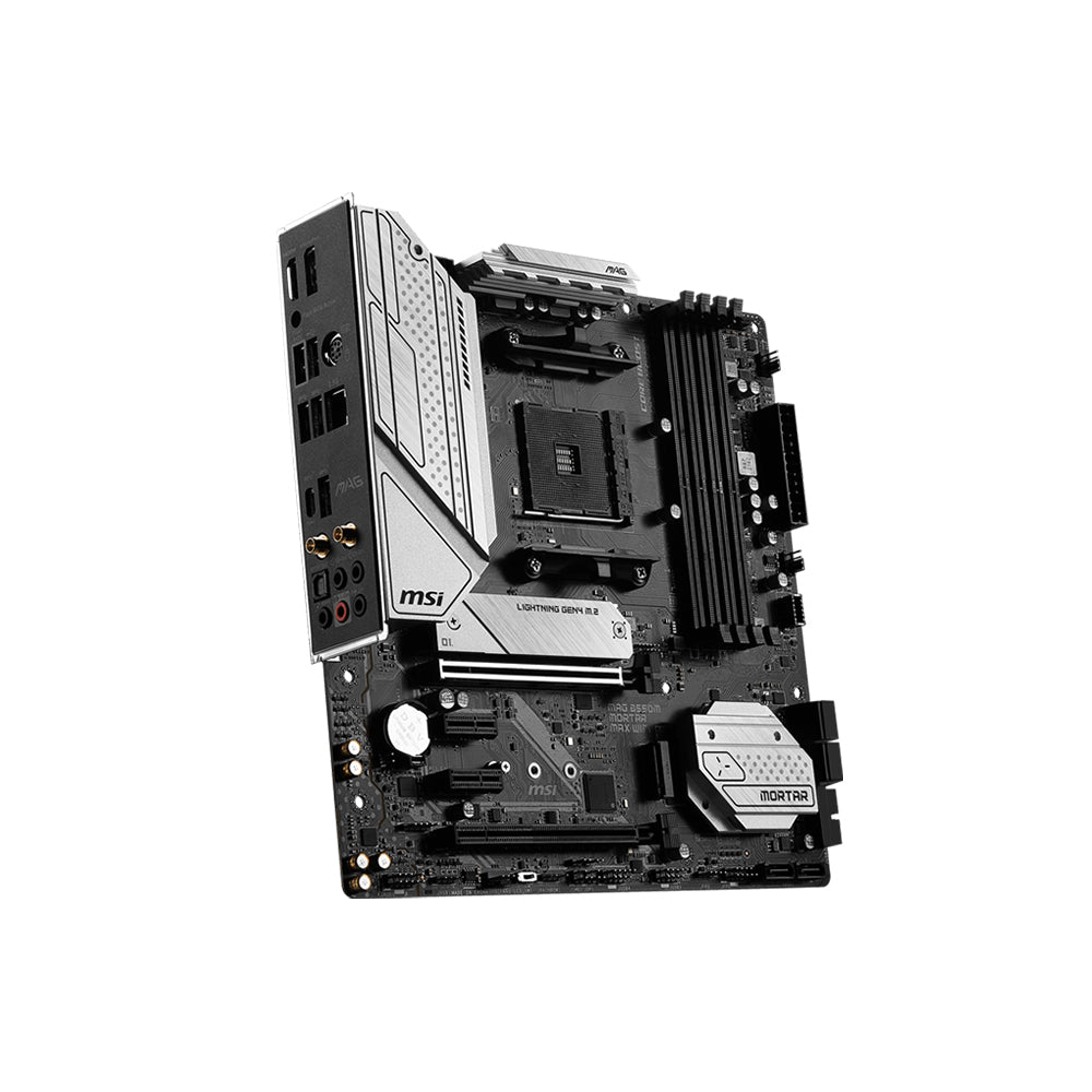MSI MAG B550M MORTAR WIFI / AM4 / 箱・付属品 MSI MAG B550M MORTAR WIFI DDR4 mATX Retail Motherboard