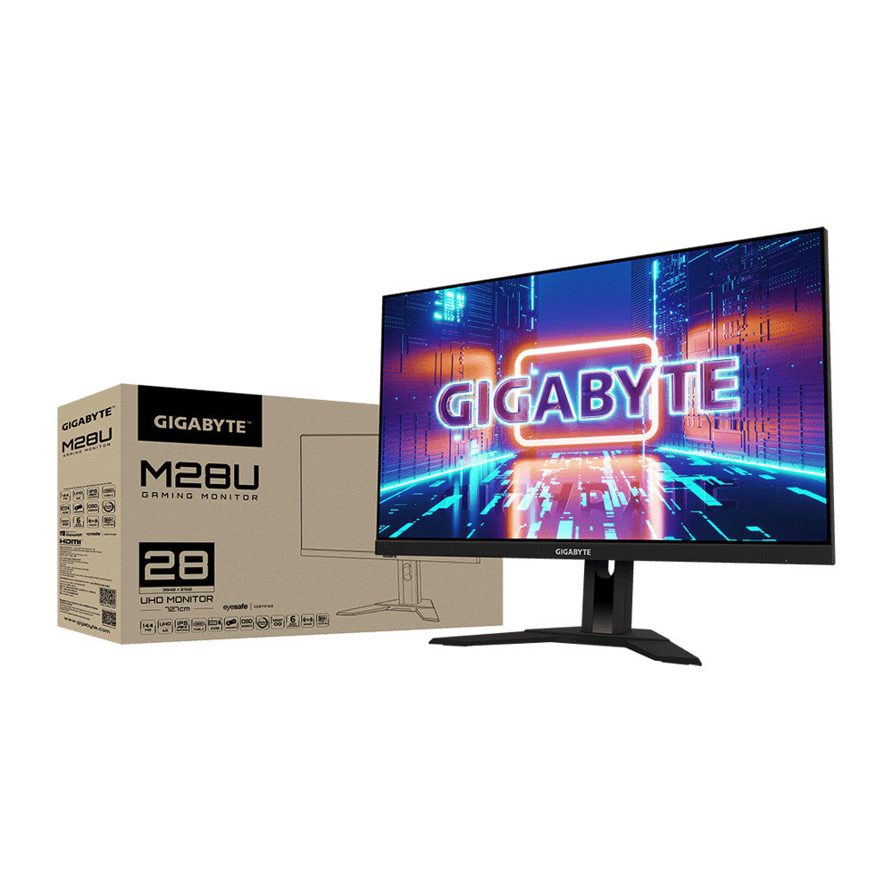 GIGABYTE M28U 28" 4K UHD 144Hz IPS Gaming Monitor