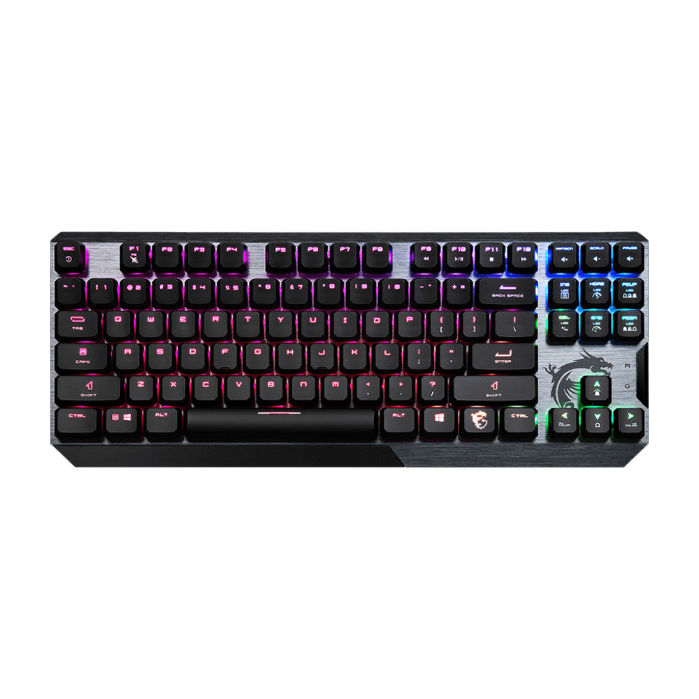 MSI GK50 Low Profile TKL Gaming Keyboard