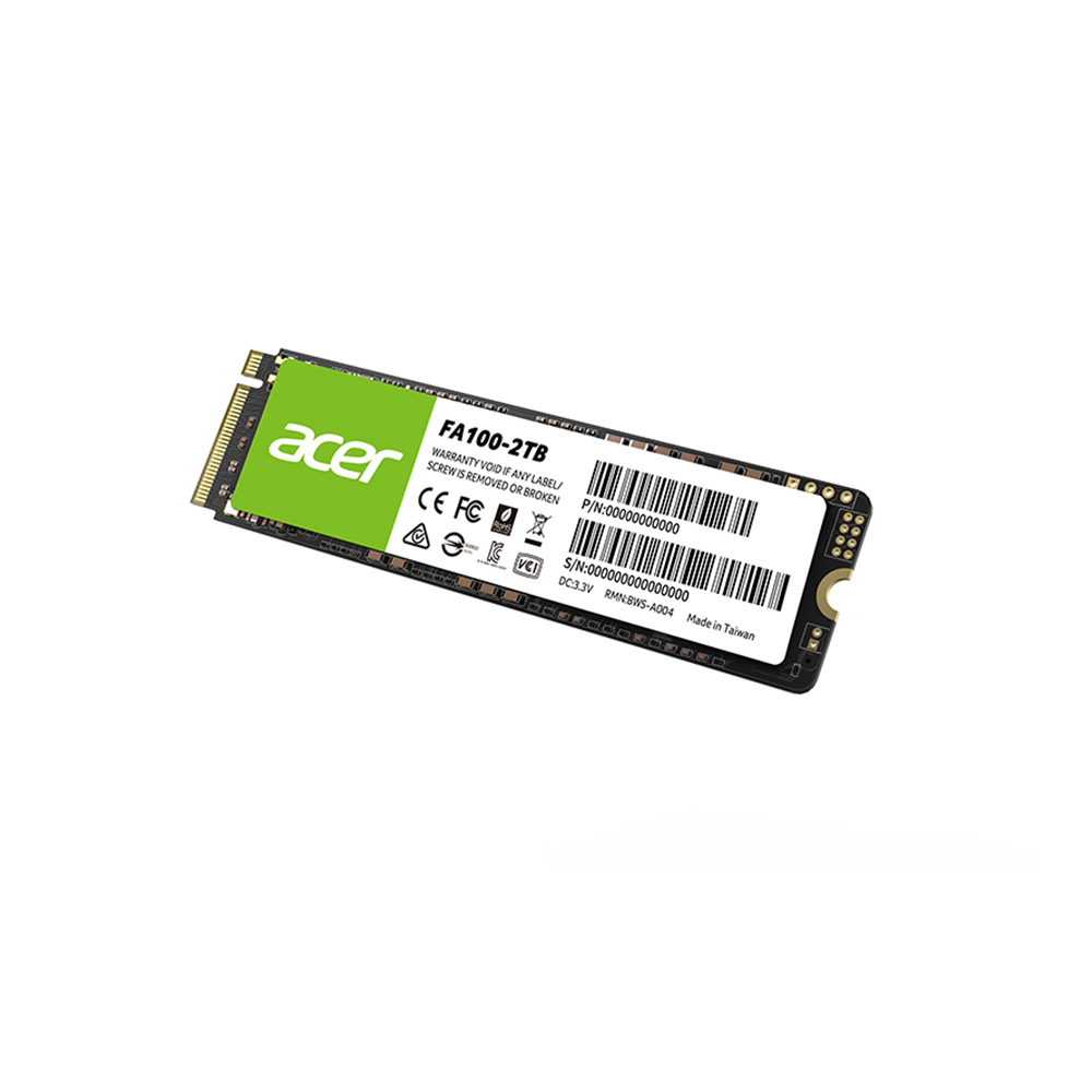 Acer FA100 M.2 NVMe PCIe Gen3 x4 SSD Acer FA100 M.2 NVMe PCIe Gen3 x4 SSD