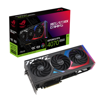 ASUS ROG Strix GeForce RTX™ 4070 SUPER 12GB GDDR6X OC Edition Graphics Card