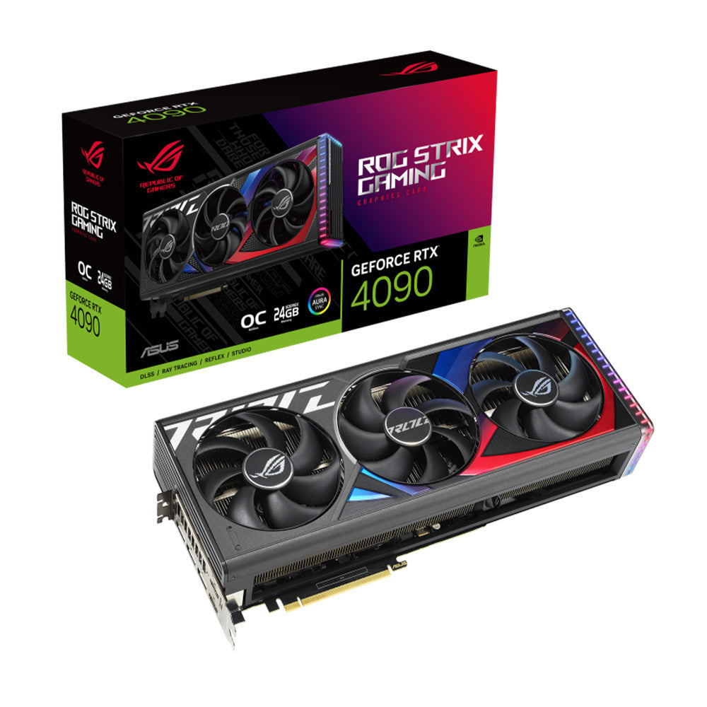 ASUS ROG Strix GeForce RTX 4090 OC Edition 24GB GDDR6X Graphics Card