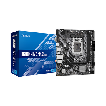 ASRock H610M-HVS/M.2 R2.0 LGA1700 Micro-ATX Motherboard