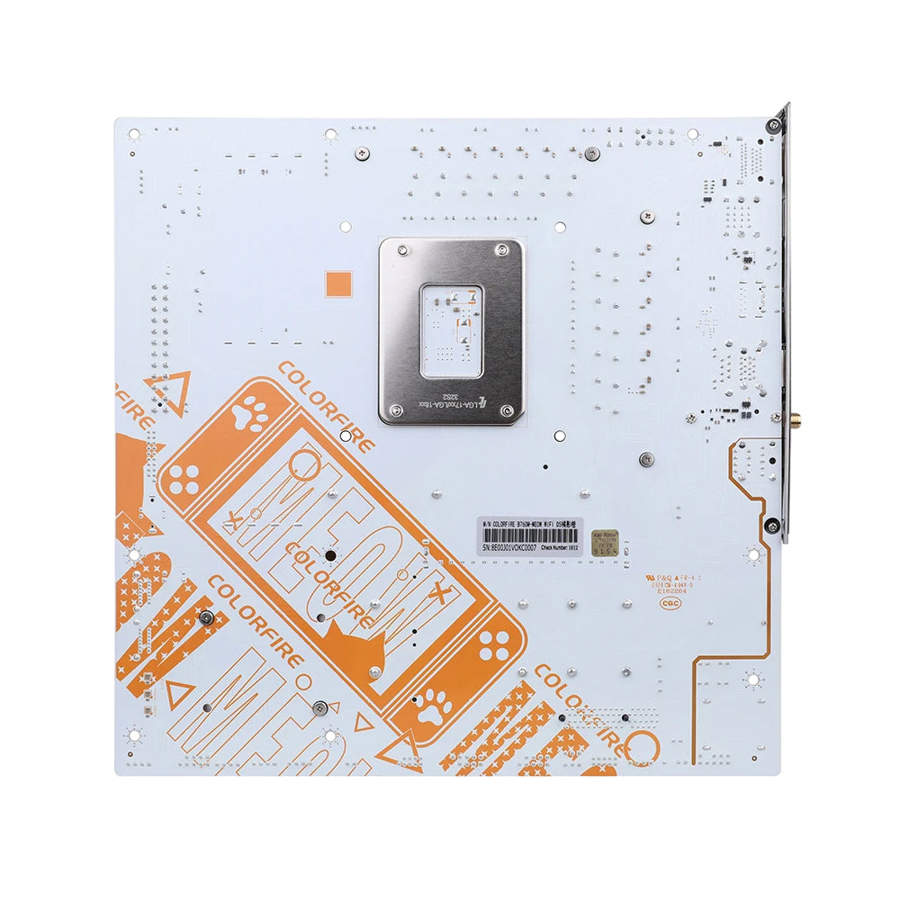 Colorful COLORFIRE B760M-MEOW WIFI D5 Orange LGA1700 Micro-ATX Motherb