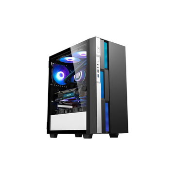 Invasion Prism Mid-Tower ATX PC Classis - Black