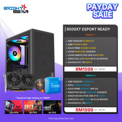 Brightstar Meta PC Set - RX6500XT Esports Ready