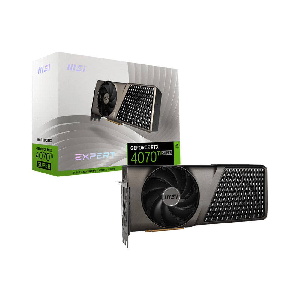 MSI GeForce RTX 4070 Ti SUPER 16G EXPERT Graphics Card