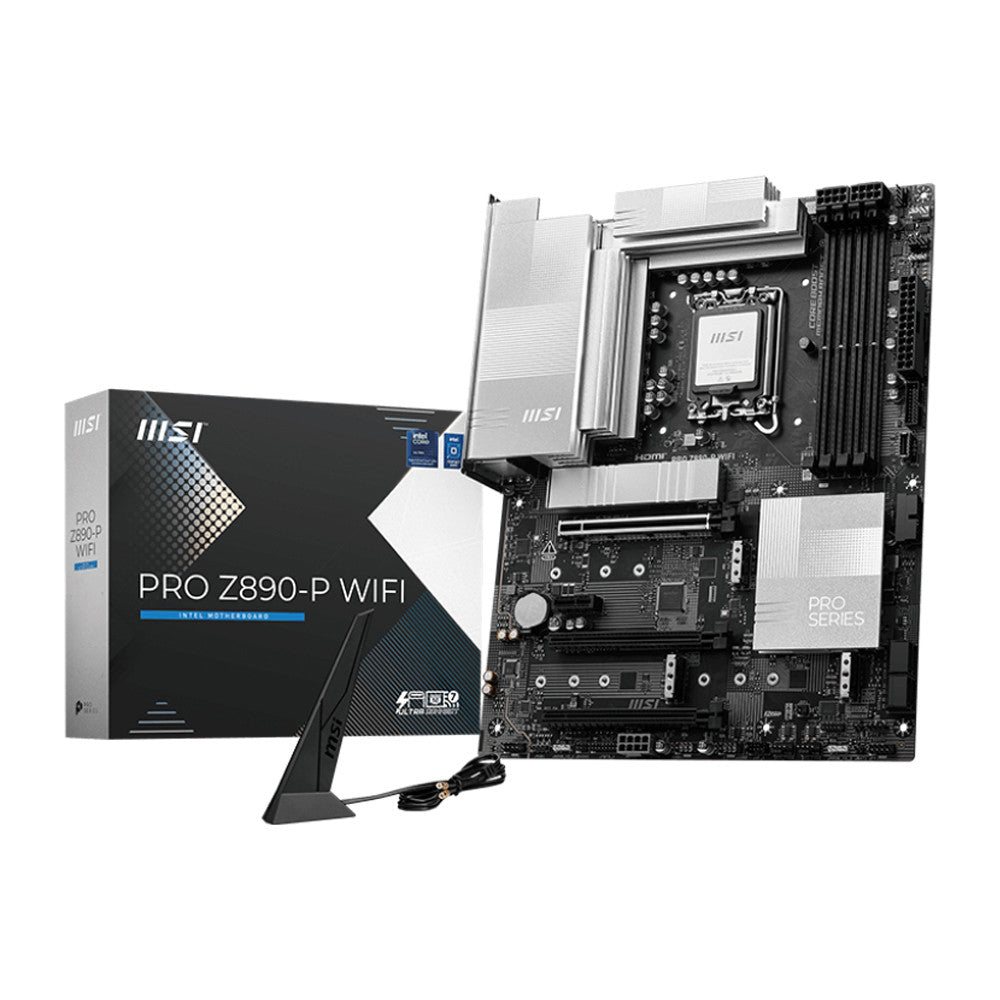 MSI PRO Z890-P WiFi LGA1851 ATX Motherboard