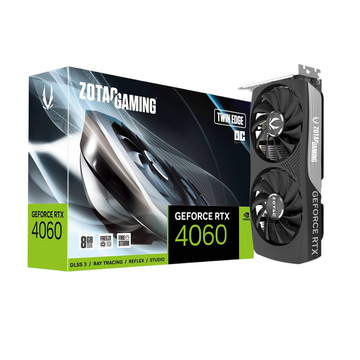 ZOTAC GAMING GeForce RTX 4060 Twin Edge OC 8GB Graphics Card [ZT-D40600H-10M]