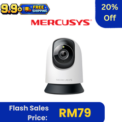 [Flash Sales Only] Mercusys MC230 Pan/Tilt AI Home Security Wi-Fi Camera