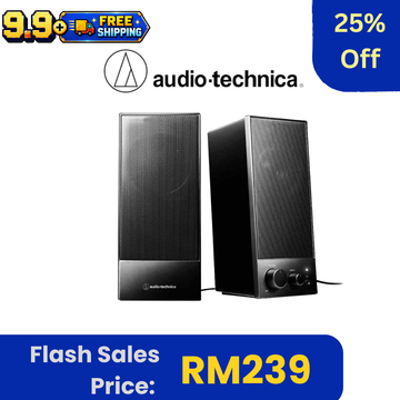 [Flash Sales Only] Audio-Technica AT-SP105 Wired Active USB Speakers