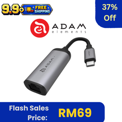 [Flash Sales Only] ADAM elements CASA E1 USB-C to Gigabit Ethernet Adapter
