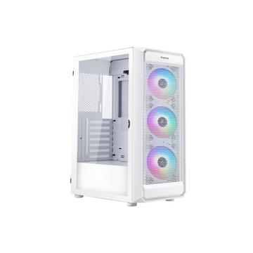 Segotep Artist Pro Mid-Tower MATX PC Chassis - White