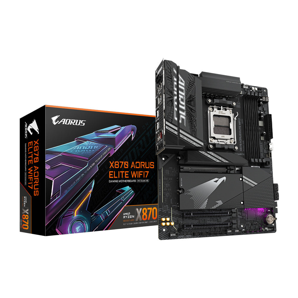 GIGABYTE X870 AORUS Elite WiFi7 AM5 ATX Motherboard