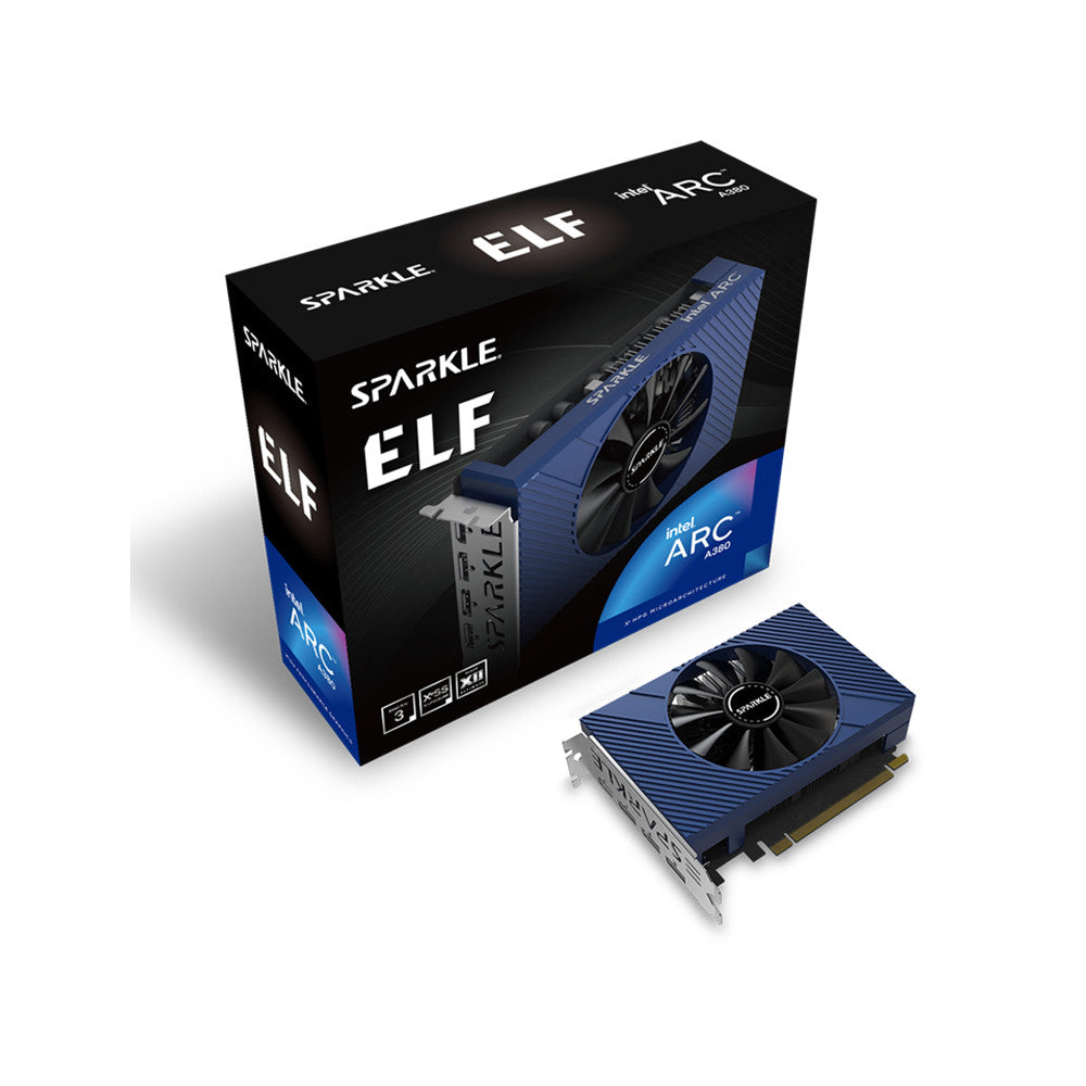 Sparkle Intel ARC A380 ELF 6GB GDDR6 Graphic Card [SA380E-6G]