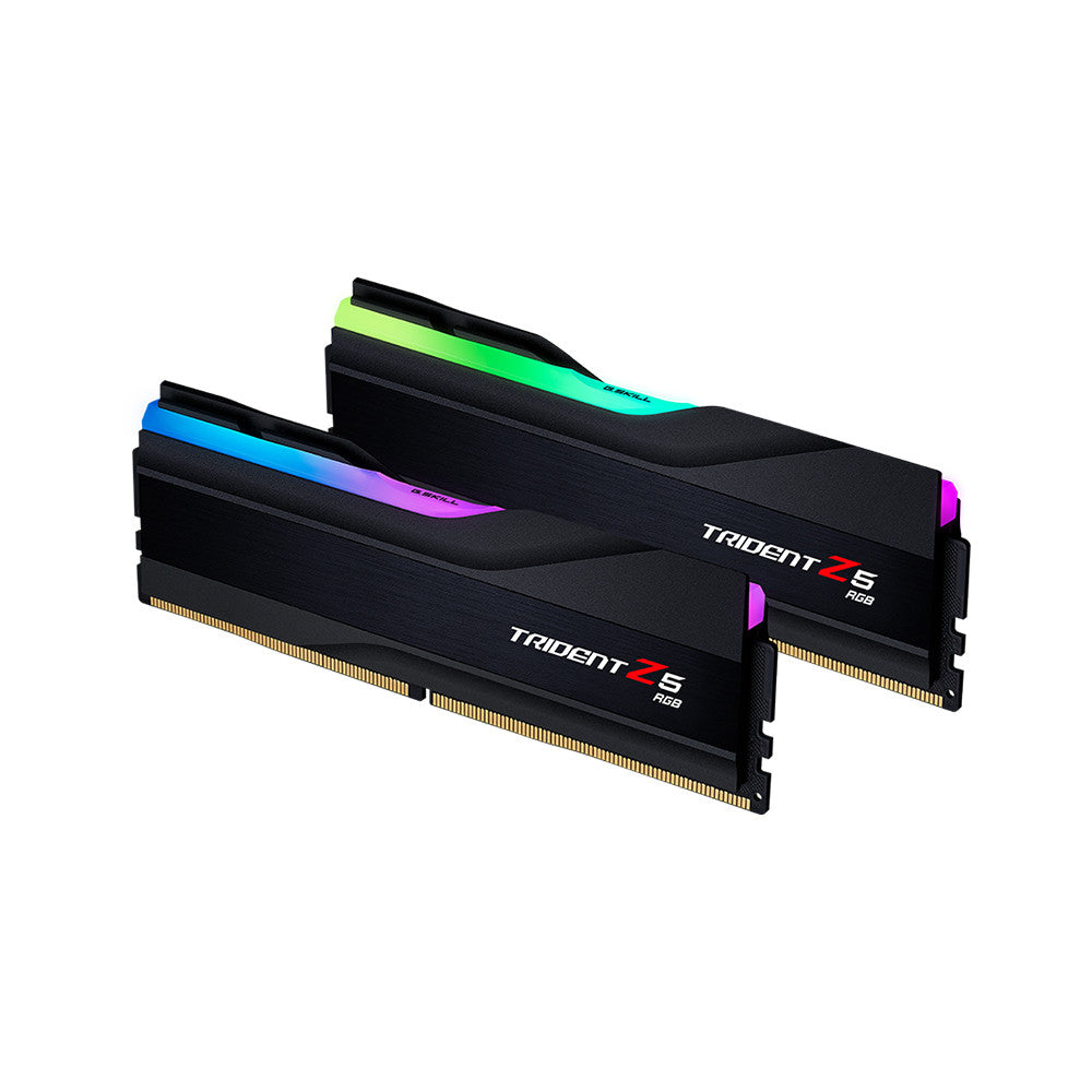 G.SKILL Trident Z5 RGB DDR5 Memory 32GB (16x2) 5200Mhz - Black/Silver