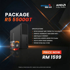 Brightstar Meta PC Set - AMD Office Ready