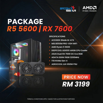 Brightstar Meta PC Set - AMD Esports Ready