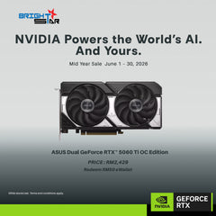 ASUS Dual GeForce RTX™ 5060 Ti 16GB GDDR7 OC Edition Graphics Card